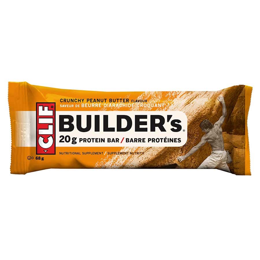 Clif Builder crunchy peanut butter