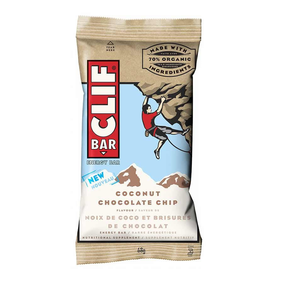 Clif energy bar coconut/chocolate chip