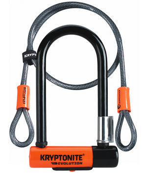 Kryptonite Evolution Mini-7 with 4" Flex Cable