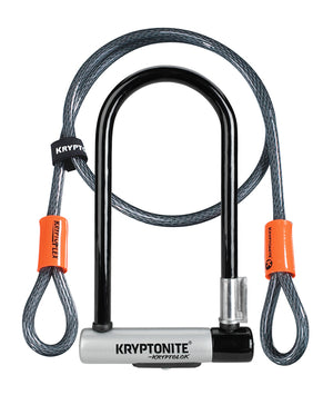 Kryptonite KryptoLok STD with 4" Flex Cable